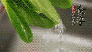 燒一鍋開水，滴一點(diǎn)油，水開后汆燙青菜至斷生即可。